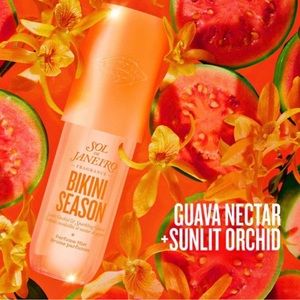 NEW✅Sol De Janeiro Bikini Season. Sunlight Orchid &Guava Nectar.